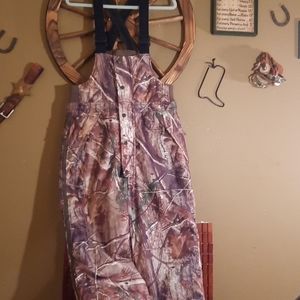 Camo Cabela's for Women Lined Bib Overalls size M